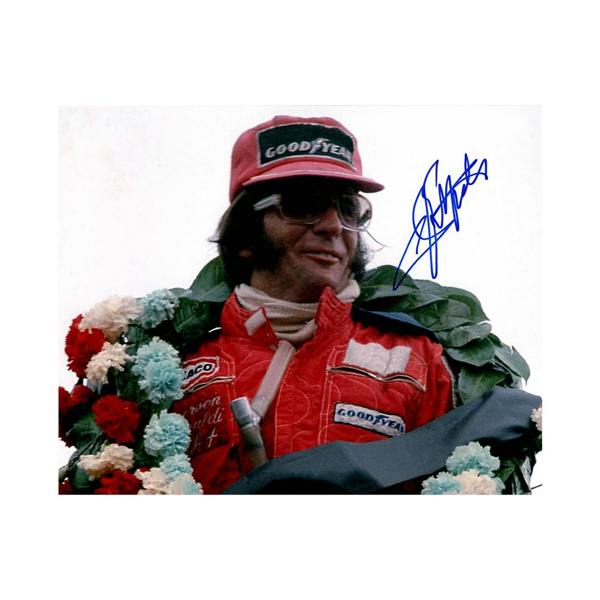 Emerson Fittipaldi Signed 10x8 Image