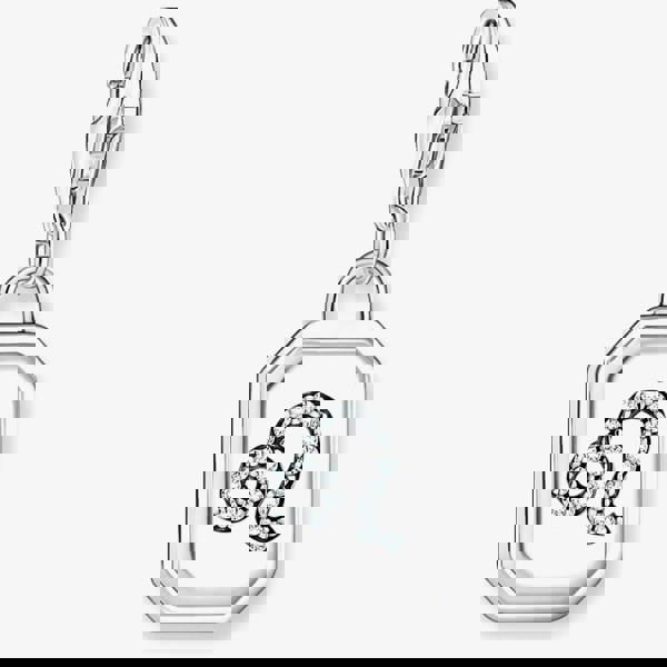 THOMAS SABO Silver Octagonal Cubic Zirconia Leo Charm 2150-643-21