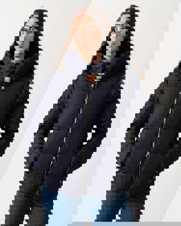 Parajumpers Jinny Womens Hooded Down Jacket - Pencil 710