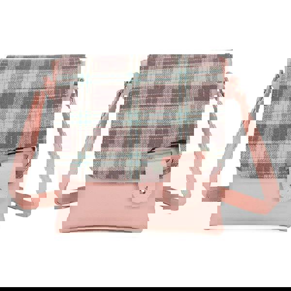 Love EMVY Tartan Crossbody Bag Made with Harris Tweed