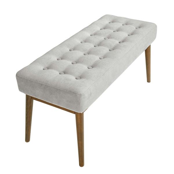 Angel Cerdá Dark Grey Fabric Stool 5107