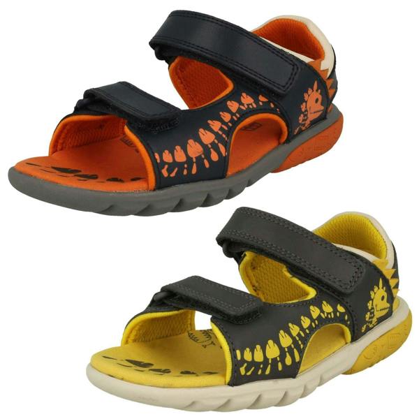 Clarks Boys Clarks Casual Sandals Rocco Surf