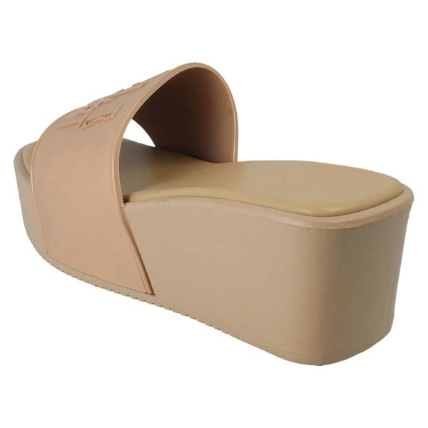 Elle Sport Ladies Elle Sport Wedge Platform Slip On Sliders F90149