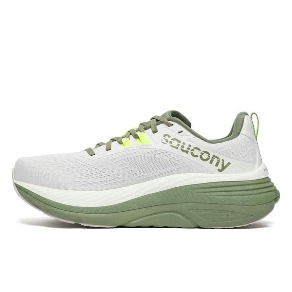 Saucony - S20933-136 Men's Hurricane 24 - White/Olivine