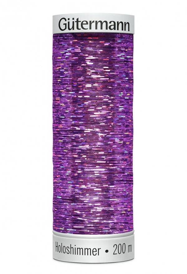 Gutermann Sulky Holoshimmer Embroidery Thread 200m Polyester Thread Suitable For Embroidery