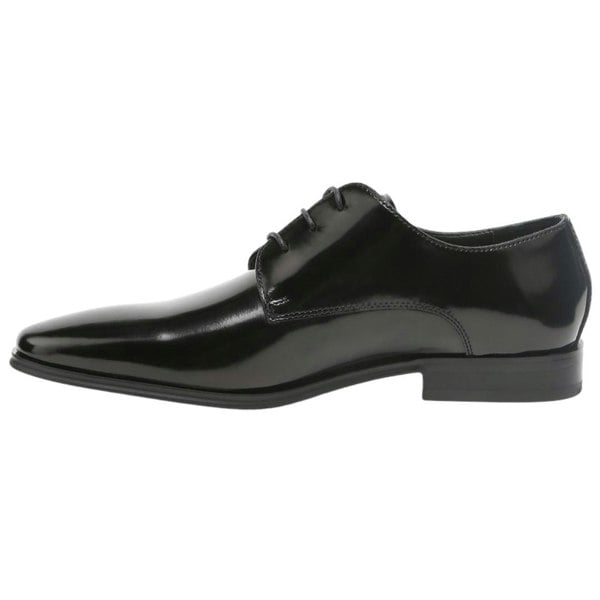 Versace Collection Derby Black Leather Shoes