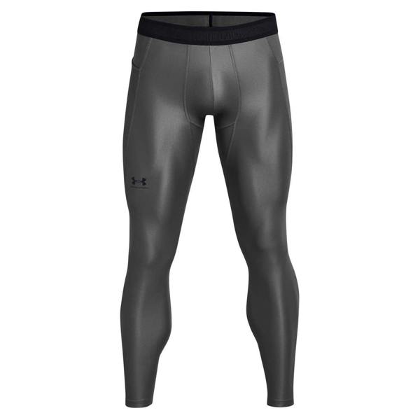 Under Armour Mens Compression Base Layer Leggings - Grey - 