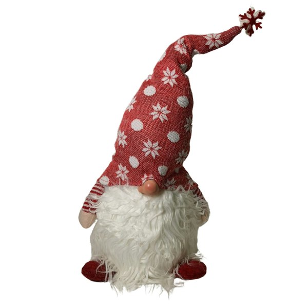 Samuel Alexander 56cm Battery Operated Light Up Christmas Standing Gonk Decoration in Red