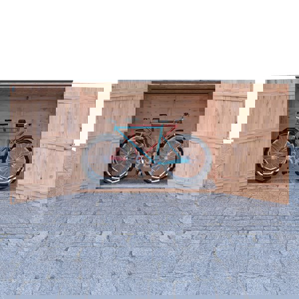 Shire Pent Shiplap Bike Store No Floor 6x3 - Best Shed