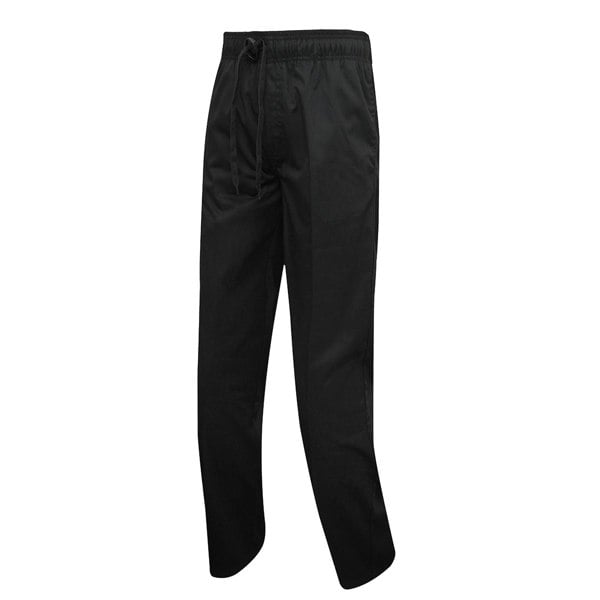 Premier Unisex Adult Select Slim Chef Trousers - Black