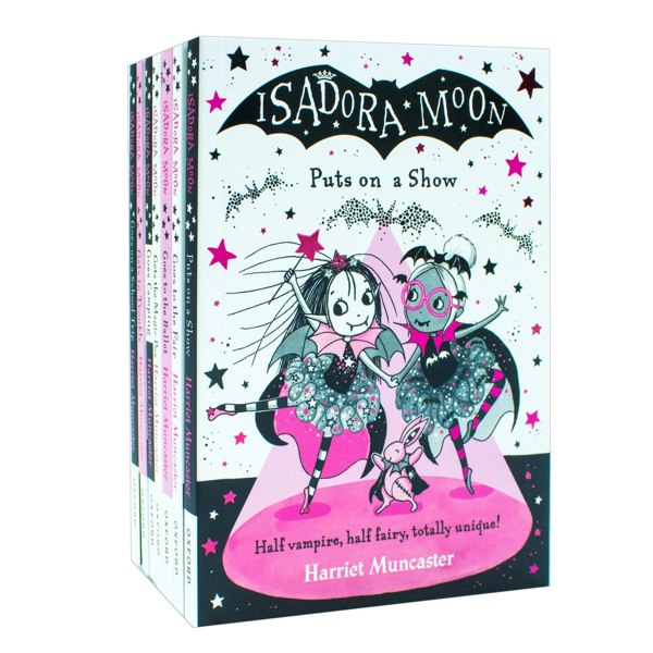 Isadora Moon 7 Book Set by Harriet Muncaster