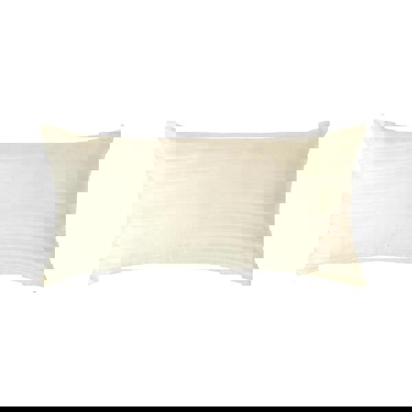 HOMESCAPES Silky 330 TC Egyptian Cotton Satin Stripe Pillowcase, European Size