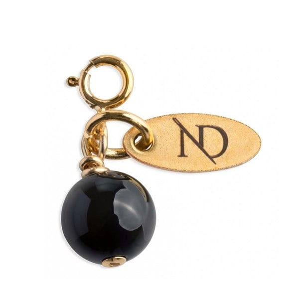 N'Damus London Black Onyx Gemstone Charm