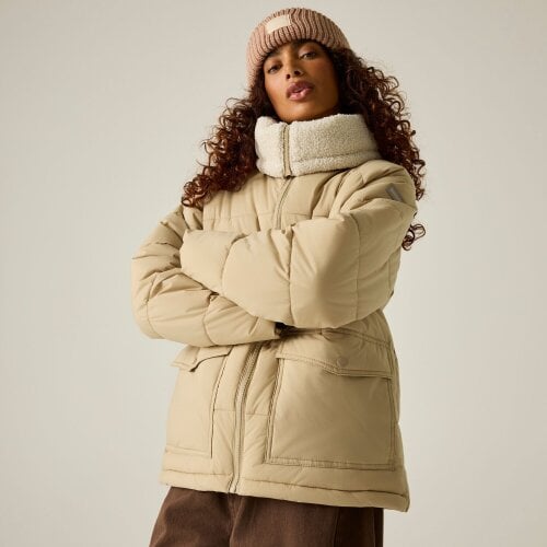 Regatta Womens/Ladies Kayana Padded Jacket - Barleycorn/Light Vanilla