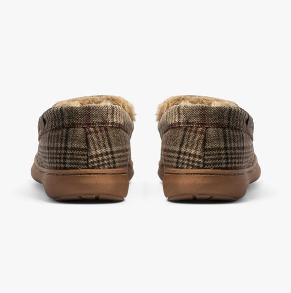 Jo & Joe TAUNTON Mens Slippers Brown