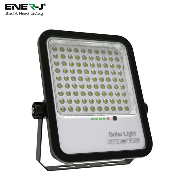 Solar light with visible brand 'ENER-J' on a white background