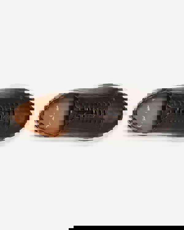 Oliver Sweeney Sirolo Mens Calf Leather Lightweight Trainers - Dark Brown