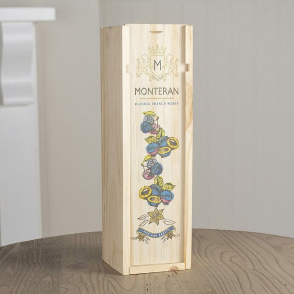 Virginia Hayward Monteran Merlot in Wooden Gift Box