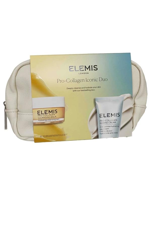 Elemis Pro Collagen Elemis Iconic Duo Set - Cleansing Balm 20g & Marine Cream 15ml Elemis