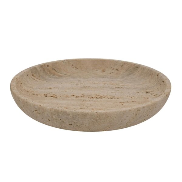 Hestia Travertine Decorative Plate