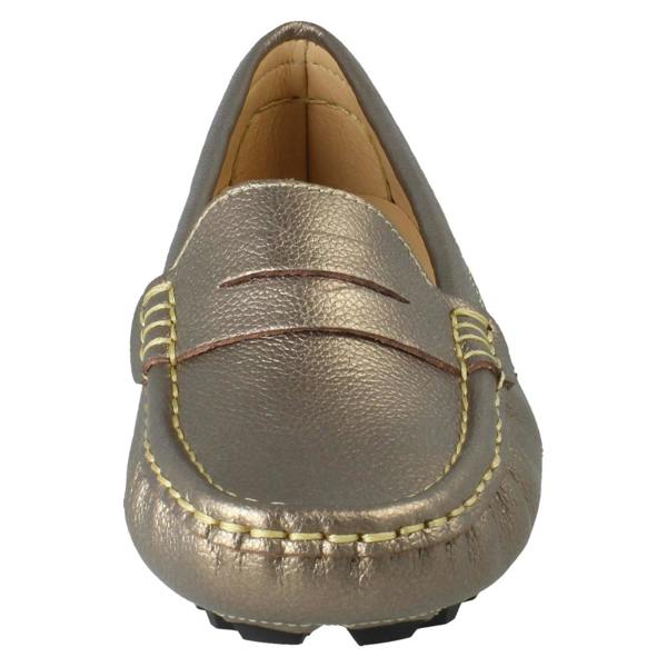 Down to Earth Ladies Down To Earth Leather Slip On Moccasins F80592