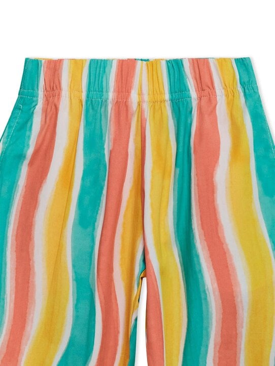 Lucy & Sam Wavy Stripe Baggy Bottoms
