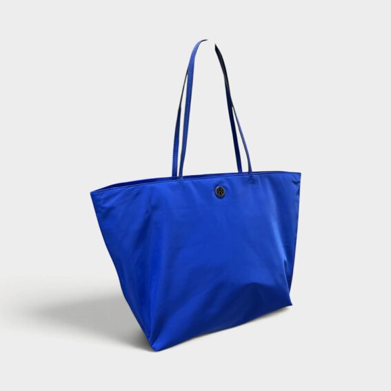 Tory Burch Nylon Tote Bag Eccentric Blue