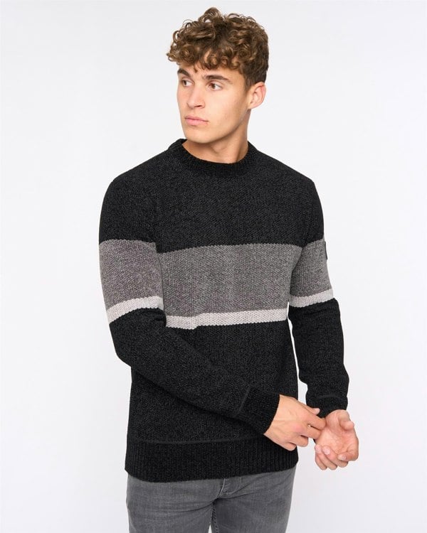Bewley & Ritch Kirkman Crew Knit - Black