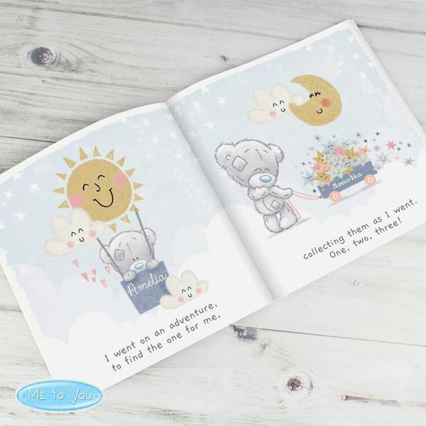 Personalised 'Daddy You're A Star' Poem Book - product in use