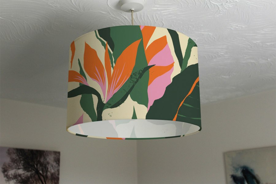 Benjamin Tate Design Jungle Plants (Ceiling & Lamp Shade)