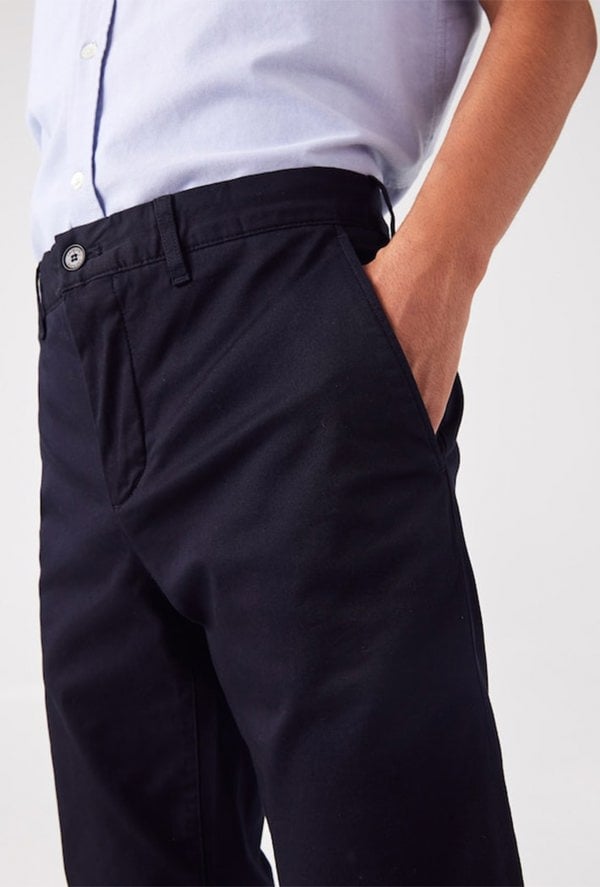 Lacoste Men's New Classic Slim Fit Stretch Cotton Trousers