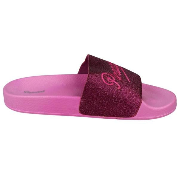 Pineapple Girls Pineapple Glitter Summer Mule