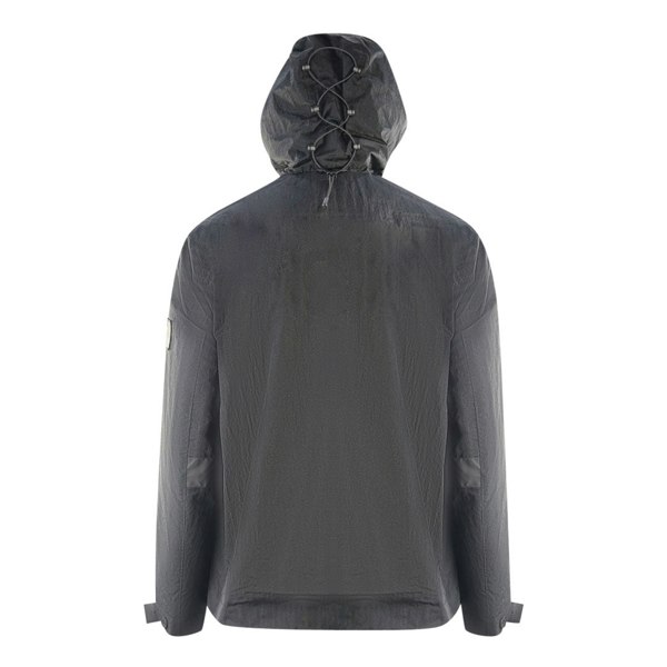 Lyle & Scott Plain Hooded Jacket - Black