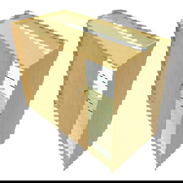 Monstershop Hyperion LED Shop Counter Set K1200, B1200, TB60 & LM60 - Maple