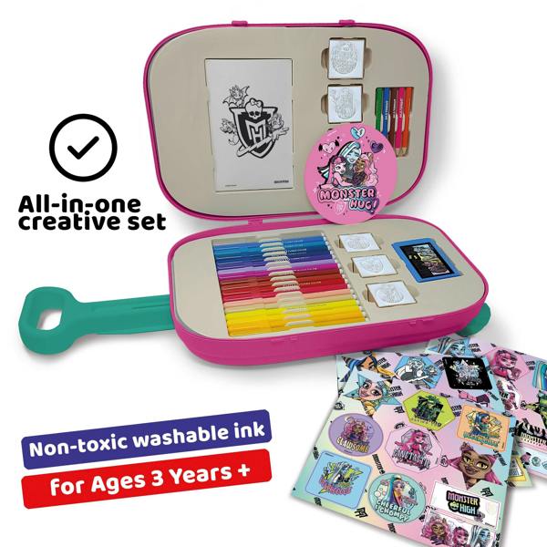 Multiprint Monster High Trolley by Multiprint – Kids Travel & Activity Case