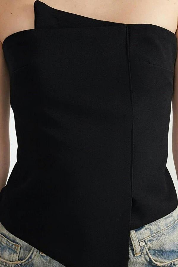 WOVCOR Fitted Woven Blouse