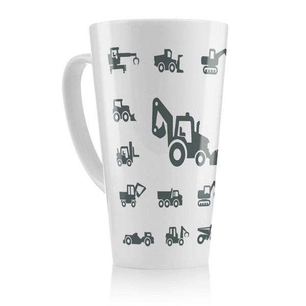 Benjamin Tate Design Construction equipment Designer Latte Mug