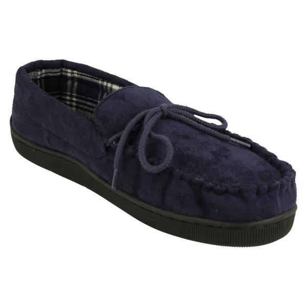 Rosebank Mens Rosebank Moccasin Slippers Ken-Mocc