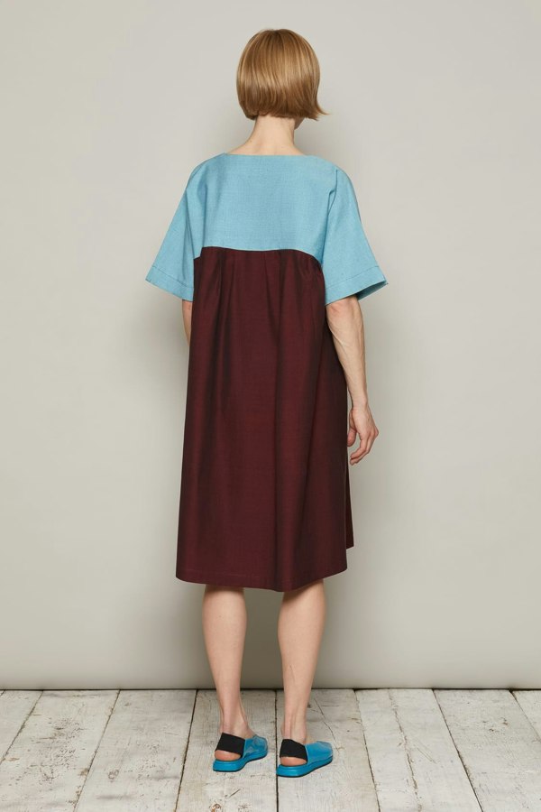 Bo Carter Cher Ami Dress - Burgundy