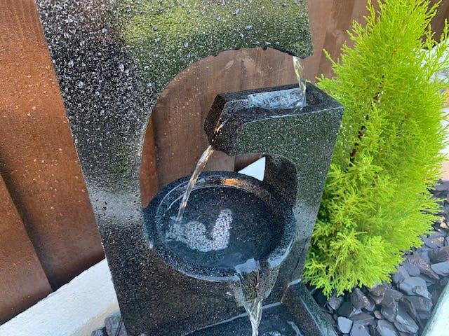 Tranquillity Water Features Compact Ebony Contemporary Water Feature