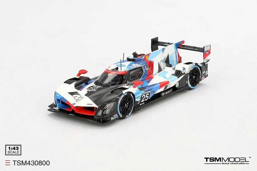 MCSlots BMW M Hybrid V8 GTP #25 BMW M Team RLL 2024 IMSA Daytona 24Hrs 1:43 Scale TSM430800