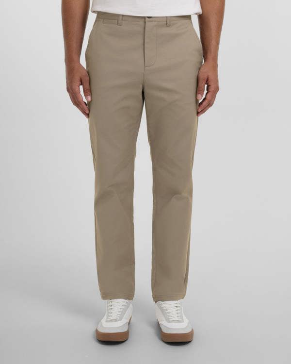 Steel & Jelly Smart Slim Fit Cotton Stretch Chino Trousers