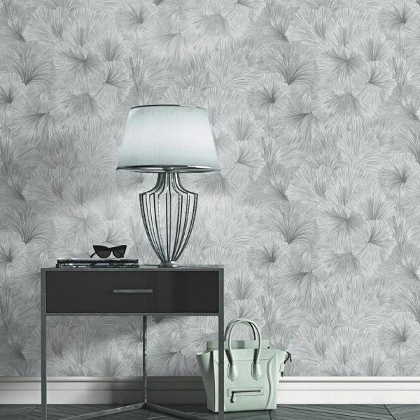 Erismann Ginkgo Flower Wallpaper