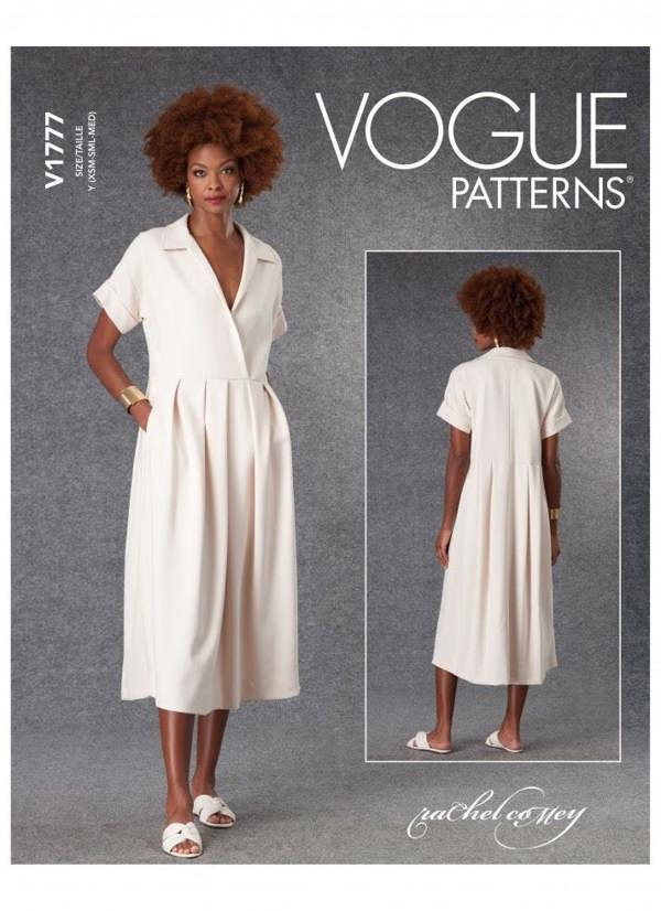 Vogue Sewing Pattern 1777, Dresses for Women, Y (XS-S-M) - Easy