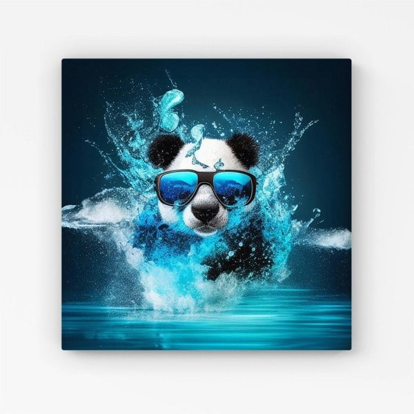 Warren Reed Panda Splashart Water Canvas