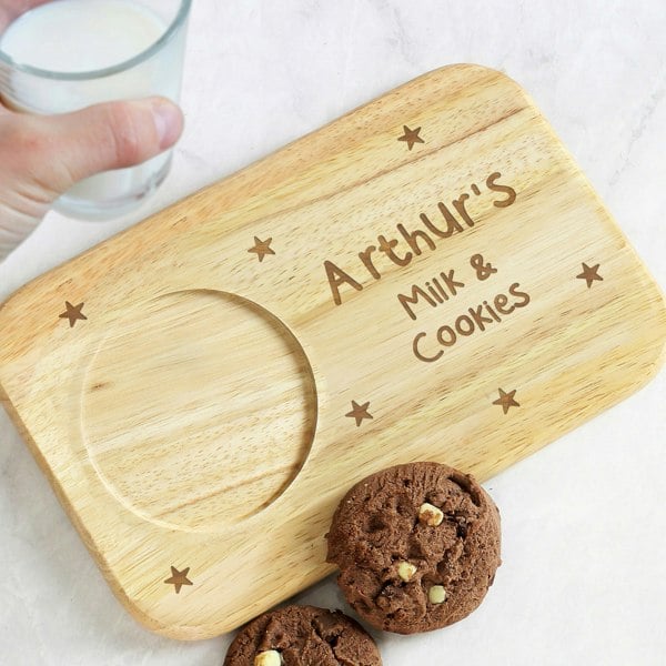 Personalised Memento Company Personalised Stars Wooden Coaster Tray