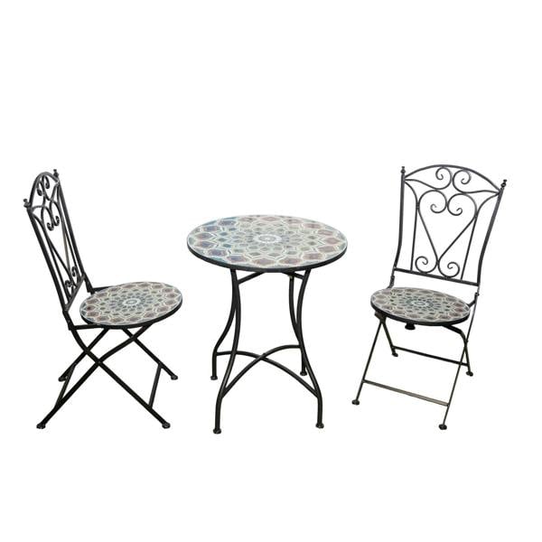 60cm Casablanca Mosaic Bistro Set image 1