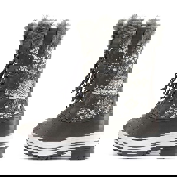 VIVA Polar Women's Snow Boot Quilted Short Winter Snow Rain Warm Boots