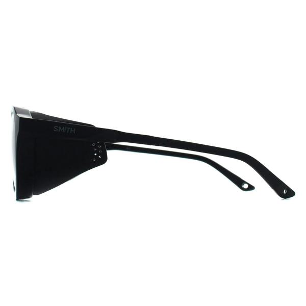 Smith Sunglasses Venture 807 L7 Black ChromaPop Polarized Grey Green