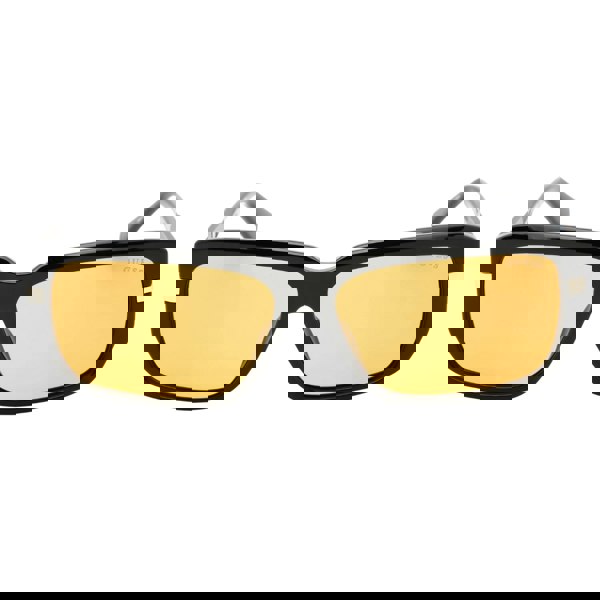 Guess GU00090 01E Shiny Black / Brown Sunglasses One Size